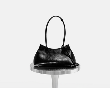 Black KIMIAS Classic Shoulder handbag on a white background