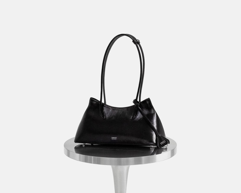 Black KIMIAS Classic Shoulder handbag on a white background
