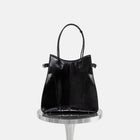 Black KIMIAS carryall tote on a white background